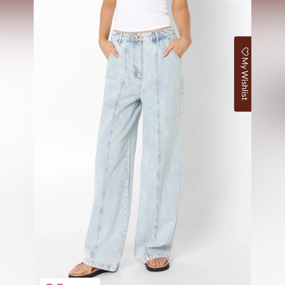 Lost in Lunar wide leg jeans. Brand new with tags.